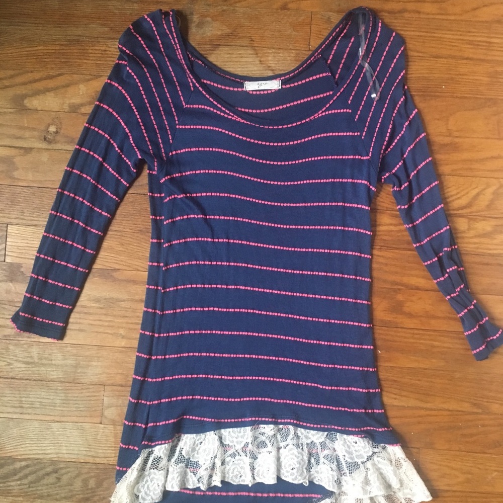 Striped Long sweater